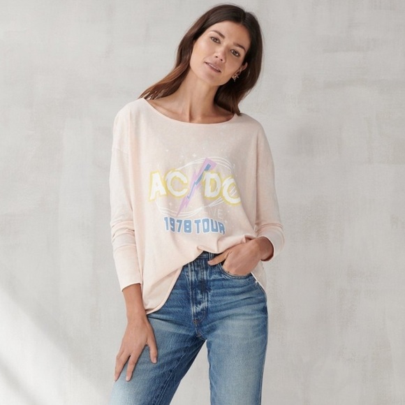 NEW Lucky Brand AC/DC 1978 Tour Graphic Tee - Picture 5 of 9